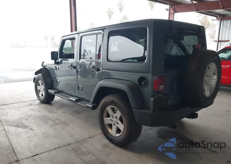 2014 Jeep Wrangler Unlimited Sport z USA, uszkodzony, nr VIN 1C4BJWDG2EL208628